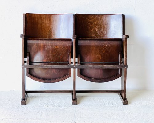 Double Cinema Seater by Ton, 1960, Set of 2-ALG-2023369