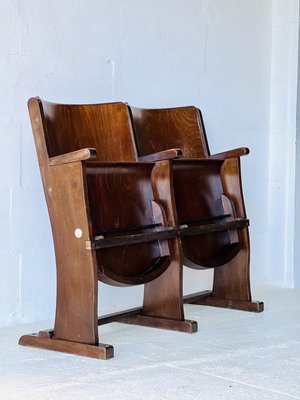 Double Cinema Seater by Ton, 1960, Set of 2-ALG-2023369