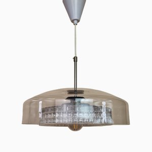 Double Glass Shade Pendant Lamp by Carl Fagerlund for Orrefors, 1960s-ZPB-1817785