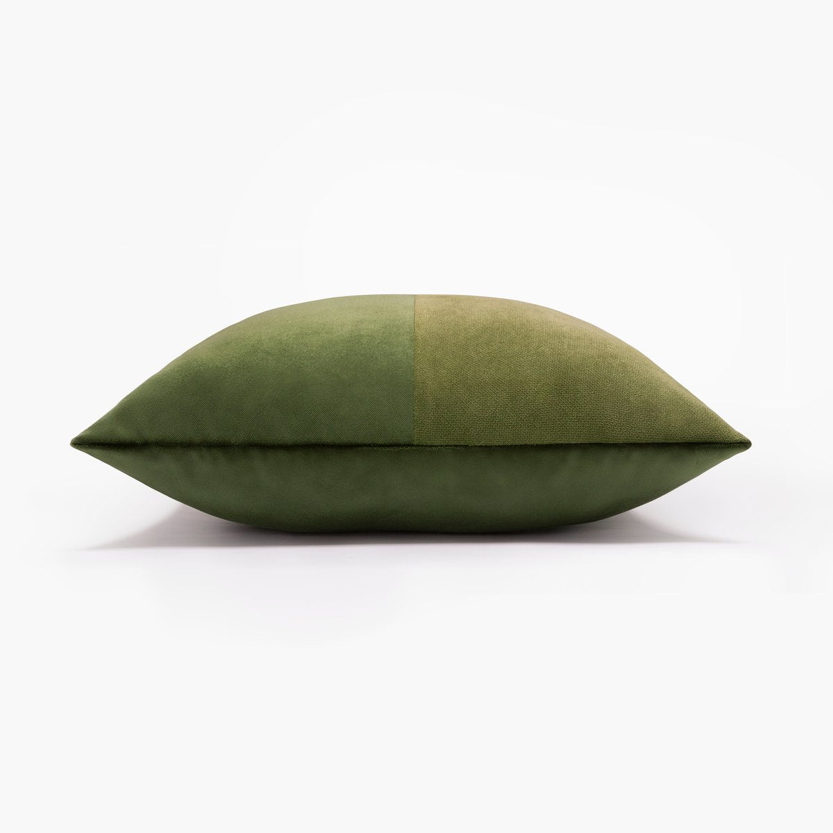 Double Green Velvet Cushion Cover by Lorenza Briola for LO DECOR