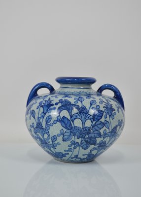 Double Handle Ceramic Pot, 1960s-ZGY-1659198