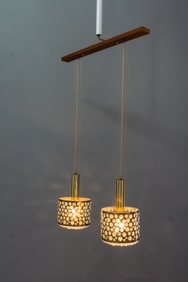 Double Light Pendant Lamp from Limburg, 1960s-SPD-738739