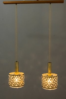 Double Light Pendant Lamp from Limburg, 1960s-SPD-738739