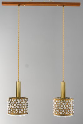 Double Light Pendant Lamp from Limburg, 1960s-SPD-738739