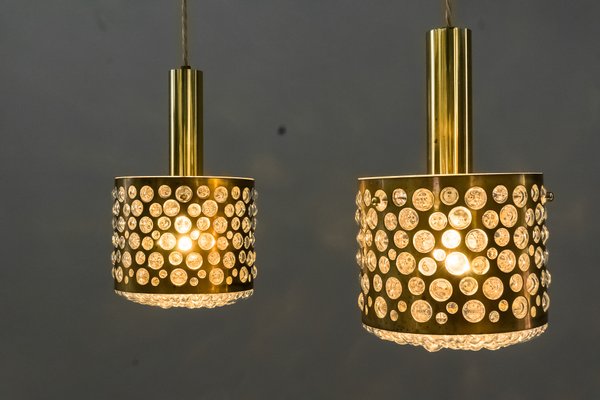 Double Light Pendant Lamp from Limburg, 1960s-SPD-738739