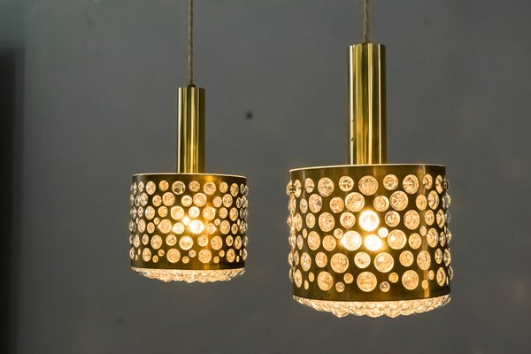 Double Light Pendant Lamp from Limburg, 1960s-SPD-738739