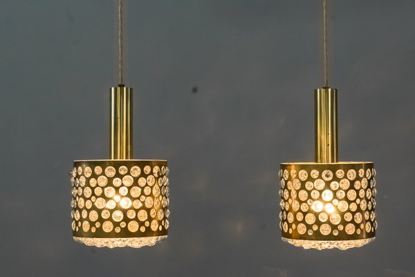 Double Light Pendant Lamp from Limburg, 1960s-SPD-738739