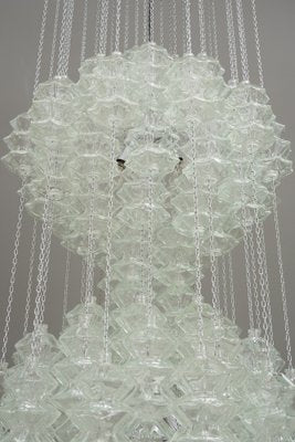 Double Pagode Pendant Chandelier from Kalmar, Vienna, 1960s-SPD-1007343