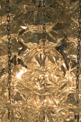 Double Pagode Pendant Chandelier from Kalmar, Vienna, 1960s-SPD-1007343