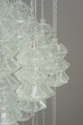 Double Pagode Pendant Chandelier from Kalmar, Vienna, 1960s-SPD-1007343