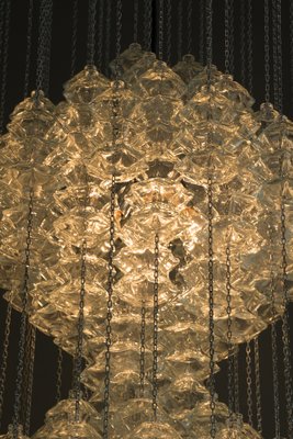 Double Pagode Pendant Chandelier from Kalmar, Vienna, 1960s-SPD-1007343