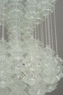 Double Pagode Pendant Chandelier from Kalmar, Vienna, 1960s-SPD-1007343