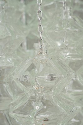 Double Pagode Pendant Chandelier from Kalmar, Vienna, 1960s-SPD-1007343