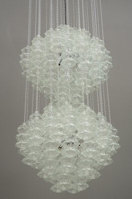 Double Pagode Pendant Chandelier from Kalmar, Vienna, 1960s-SPD-1007343