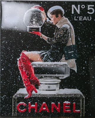 Double-Sided Advertising Sign from Chanel-XVU-2034443