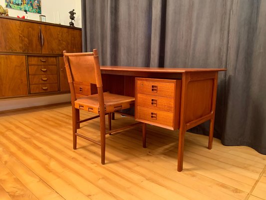 Double-Sided Desk attributed to Arne Vodder from Brouer Møbelfabrik, Denmark, 1960s-RTR-1384603