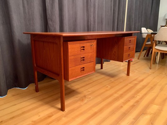 Double-Sided Desk attributed to Arne Vodder from Brouer Møbelfabrik, Denmark, 1960s-RTR-1384603