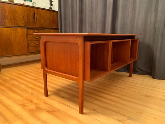 Double-Sided Desk attributed to Arne Vodder from Brouer Møbelfabrik, Denmark, 1960s-RTR-1384603