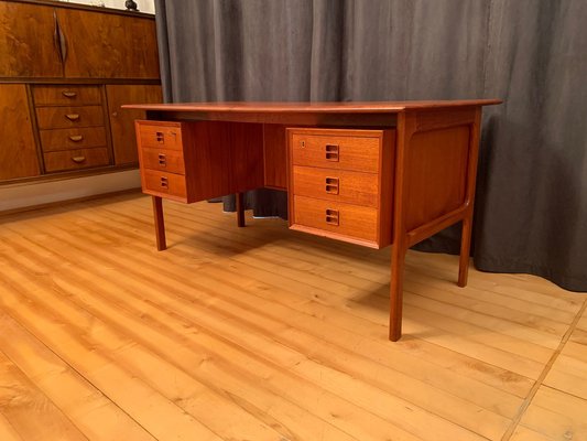 Double-Sided Desk attributed to Arne Vodder from Brouer Møbelfabrik, Denmark, 1960s-RTR-1384603