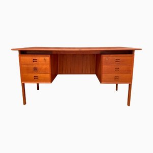 Double-Sided Desk attributed to Arne Vodder from Brouer Møbelfabrik, Denmark, 1960s-RTR-1384603