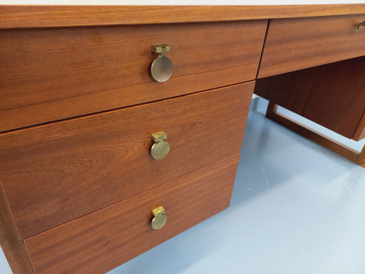 Double-Sided Executive Desk in Teak, 1960s