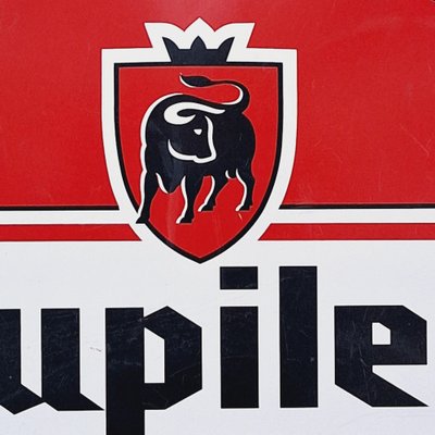 Double Sided Jupiler Bar Sign, Belgium, 1990s-FRB-1757947