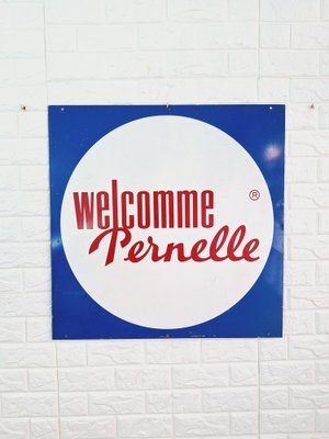 Double Sided Sign Shop Welcomme Pernell, France, 1960s-FRB-1766034