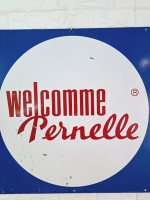 Double Sided Sign Shop Welcomme Pernell, France, 1960s-FRB-1766034