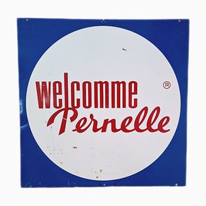 Double Sided Sign Shop Welcomme Pernell, France, 1960s-FRB-1766034