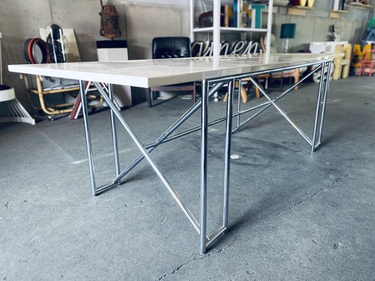 Double X Table by Eileen Gray for Classicon, 1990s-JO-1700206