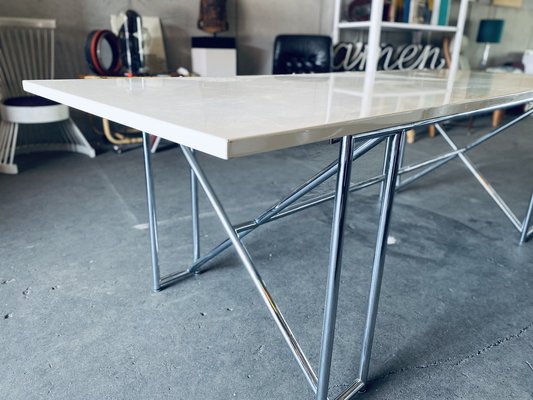 Double X Table by Eileen Gray for Classicon, 1990s-JO-1700206