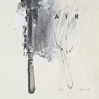 Douglas Swan, Air, 1978, Mixed Media on Paper-GJR-1815532