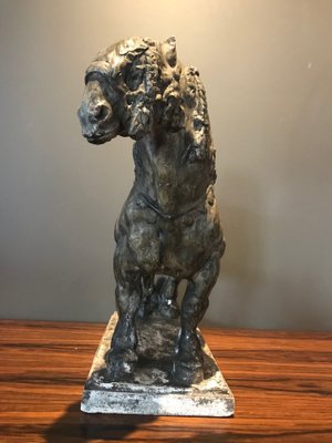 Draft Horse Sculpture by Domien Ingels, 1930s-XQY-753191