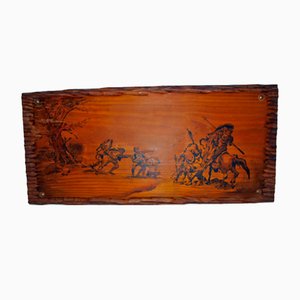 Drawing on Wood from Don Quixote Excerpt-SNX-912361