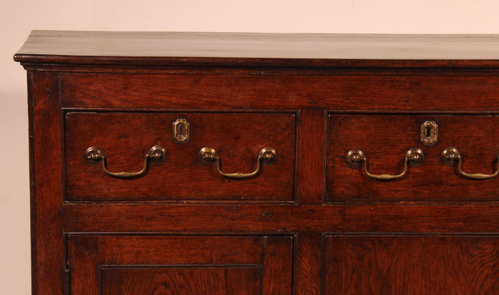 Dresser Base in Oak, 18th Century