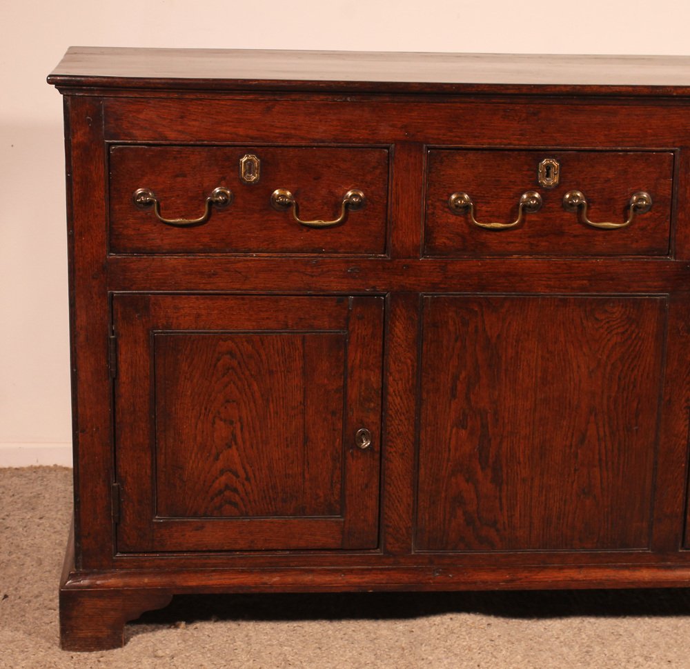 Dresser Base in Oak, 18th Century