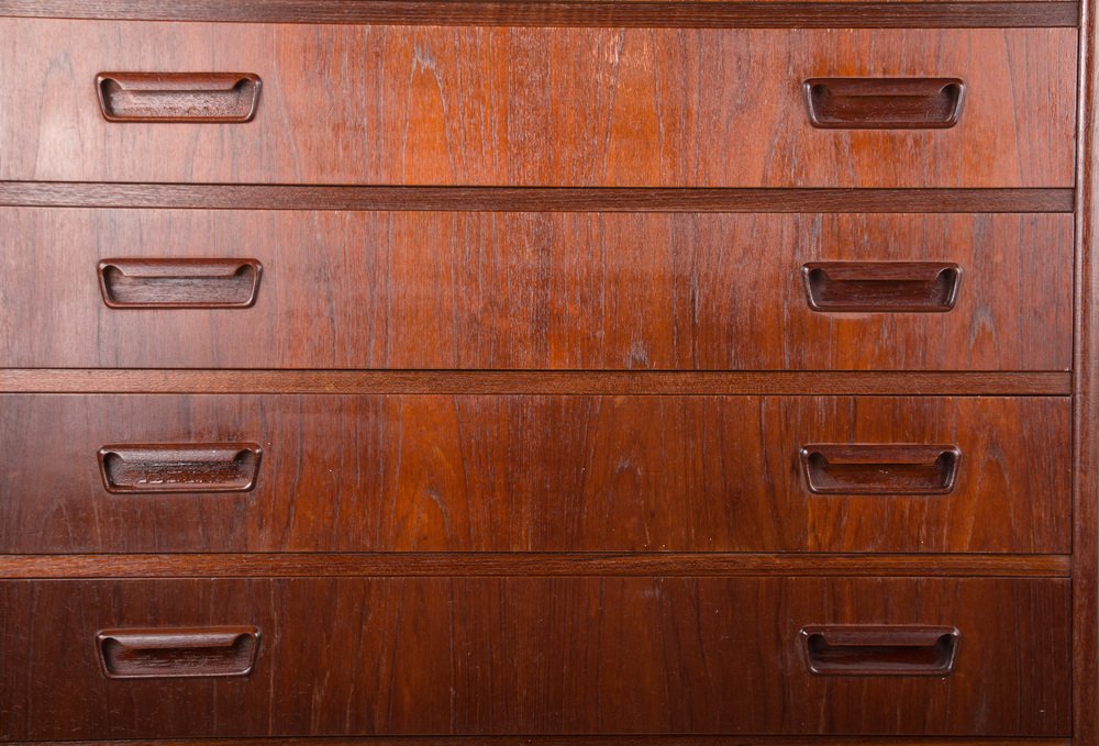 Dresser in Teak by Gunnar Nielsen Tibergaard for Tibergaard, 1960s