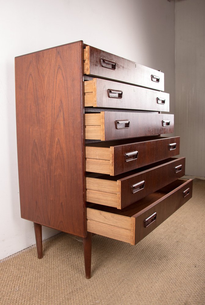 Dresser in Teak by Gunnar Nielsen Tibergaard for Tibergaard, 1960s