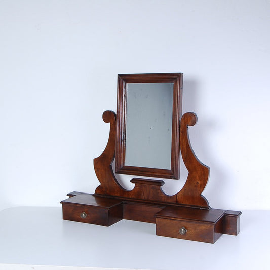 Dressing Mirror in Walnut, Early 1900s