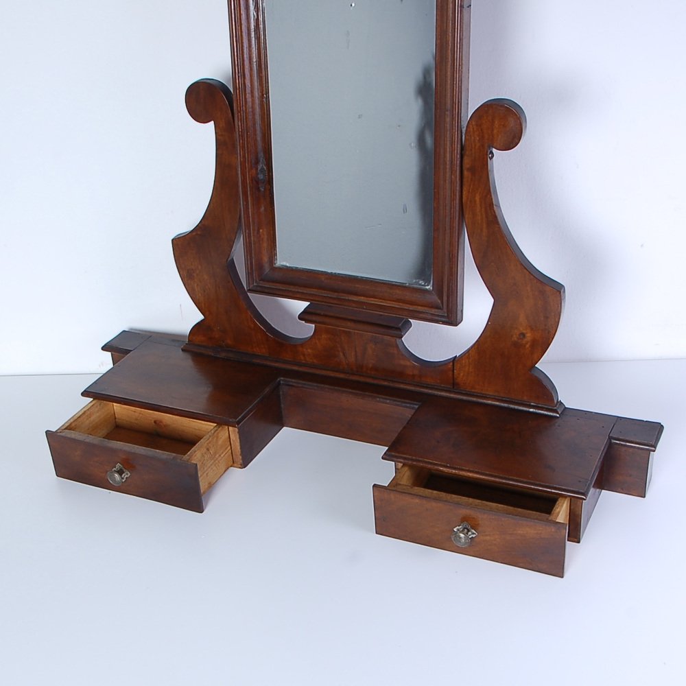 Dressing Mirror in Walnut, Early 1900s