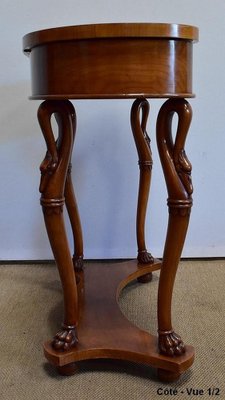 Dressing Table and Chair, 1950s, Set of 2-RVK-1032919