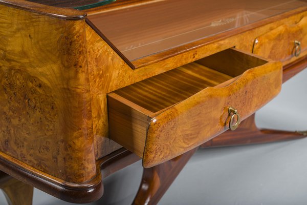 Dressing Table or Console with Mirror by Vittorio Dassi, 1950s