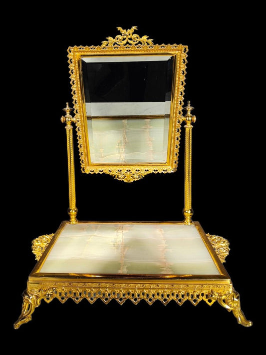 Dressing Table with Table Mirror, 19th Century