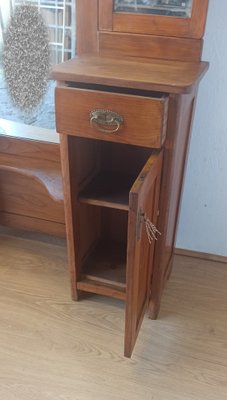 Dressing Table with Triple Mirror, 1950s-ZEF-1724948