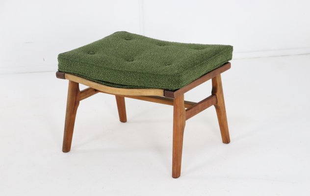 Driebergen Fabric Foot Stool-FYZ-2020967