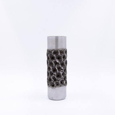 Dried Flowers Aluminium Vase by Willy Luyckx for Aluclair, 1970s-NYF-2019211