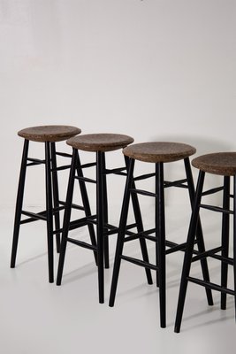 Drifted Stool attributed to Lars Beller Fjetland, Set of 6-RCE-2027703