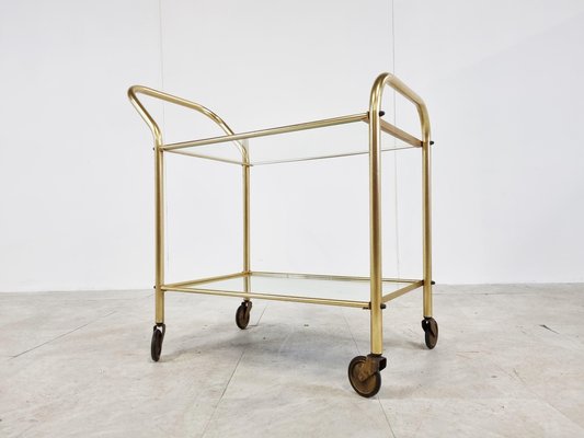 Drinks Trolley in Brass, 1960s-IRH-1241598