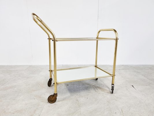 Drinks Trolley in Brass, 1960s-IRH-1241598