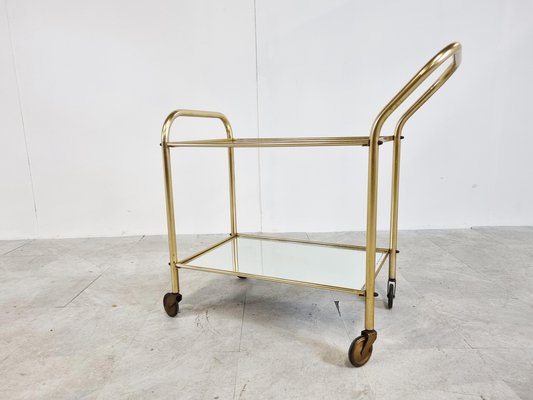 Drinks Trolley in Brass, 1960s-IRH-1241598